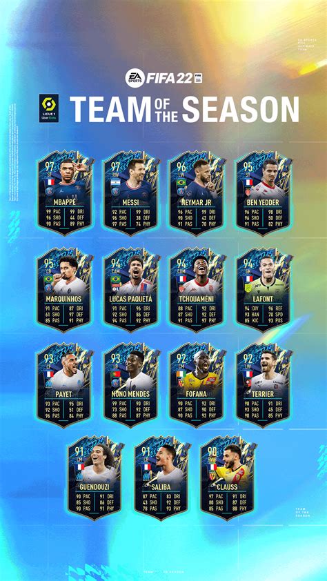 tots ligue 1|FIFA 22 Team Of The Season Ligue1